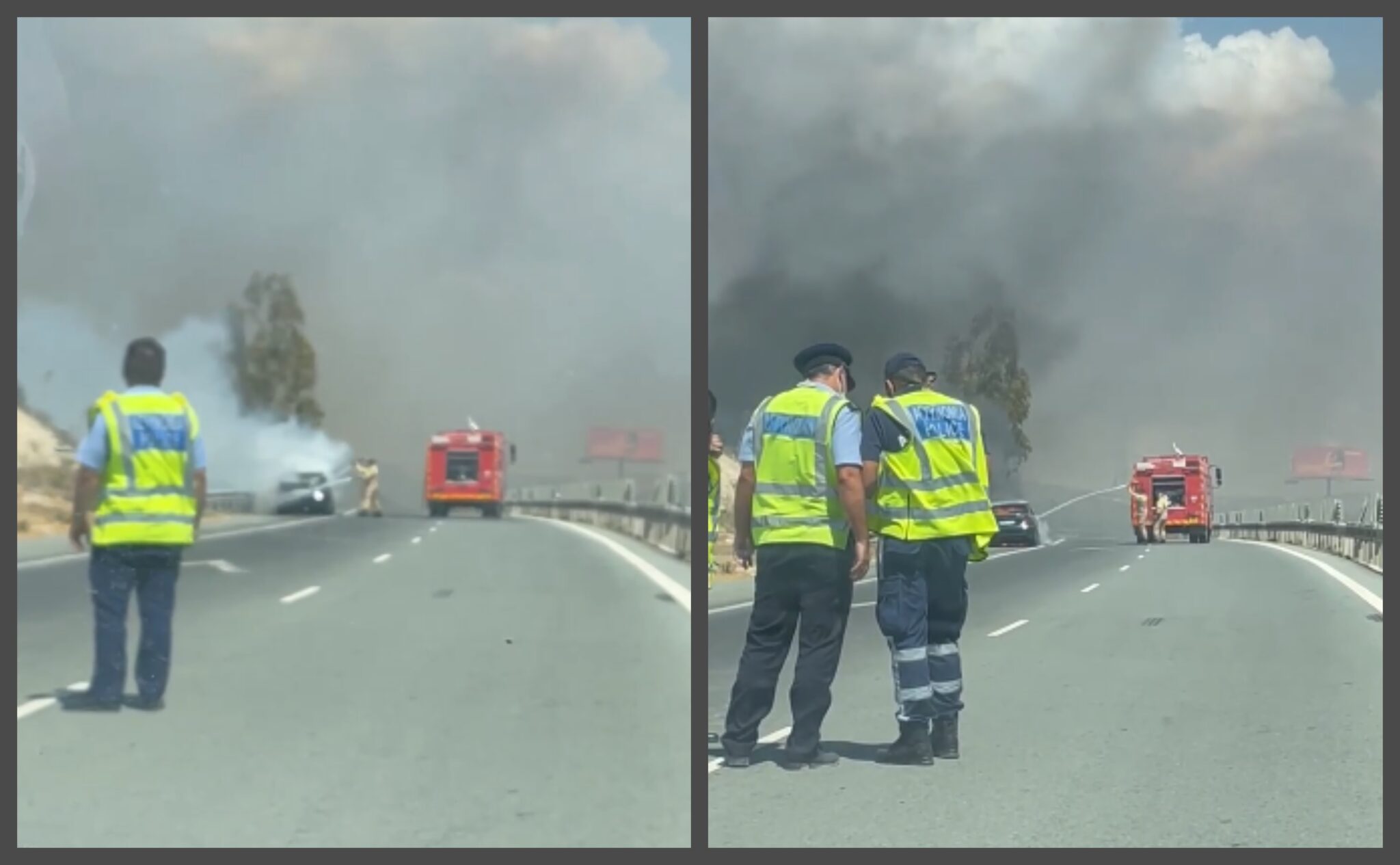 Δόθηκε στην κυκλοφορία ο αυτο/δρομος προς Λευκωσία στην περιοχή Ψεματισμένου