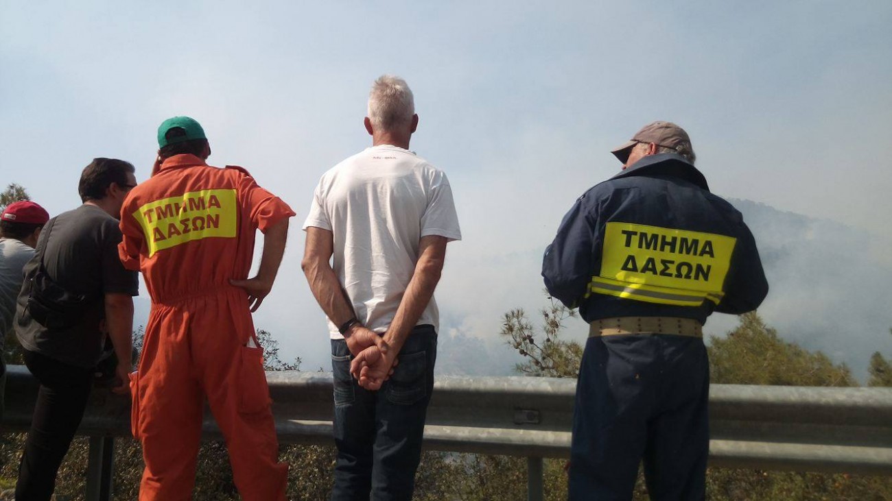 Ξέσπασε πυρκαγιά στην Αγία Νάπα: Πρόλαβαν τα χειρότερα οι πυροσβέστες