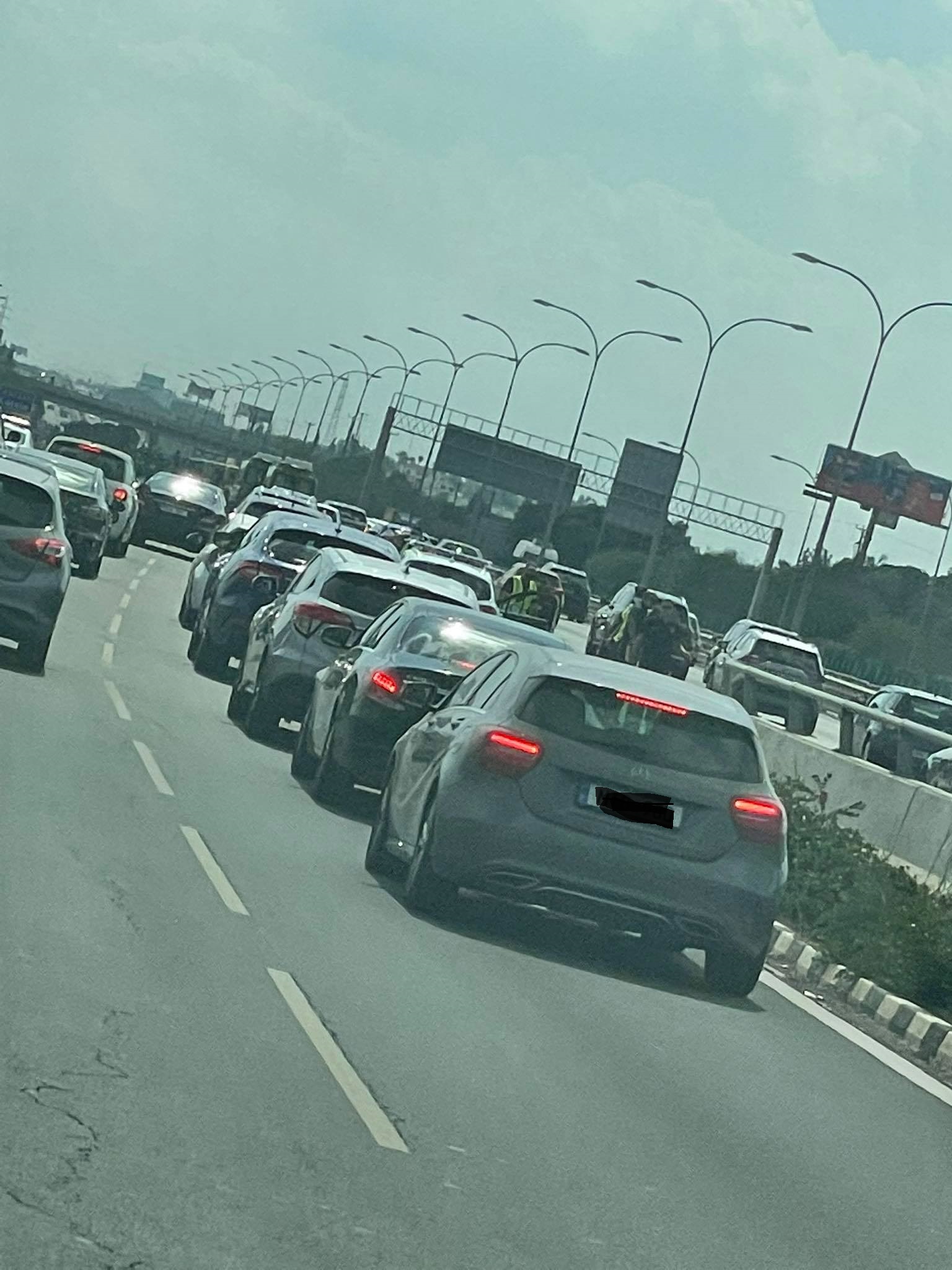 ΦΩΤΟ: Κυκλοφοριακό κομφούζιο στον αυτοκινητόδρομο Λευκωσίας-Λεμεσού, παρά το ΓΣΠ