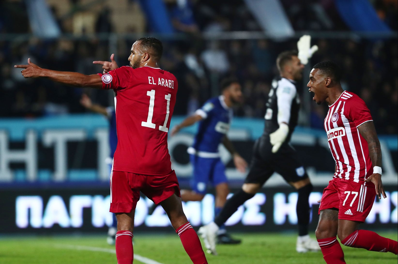Έσπασε το… μπλόκο ο Ελ Αραμπί και έπιασε κορυφή ο Ολυμπιακός