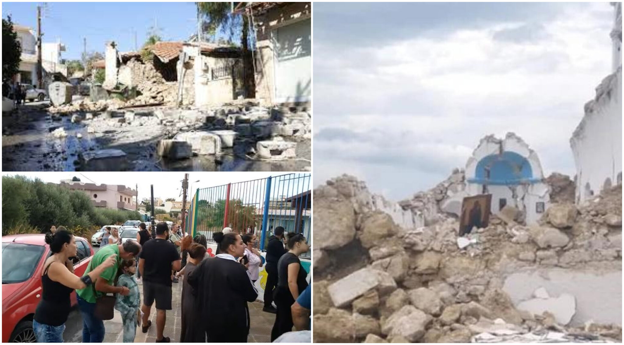 Τρόμο για 29'' σκόρπισε ο Εγκέλαδος, στιγμές πανικού στην Κρήτη (ΒΙΝΤΕΟ&ΦΩΤΟ)