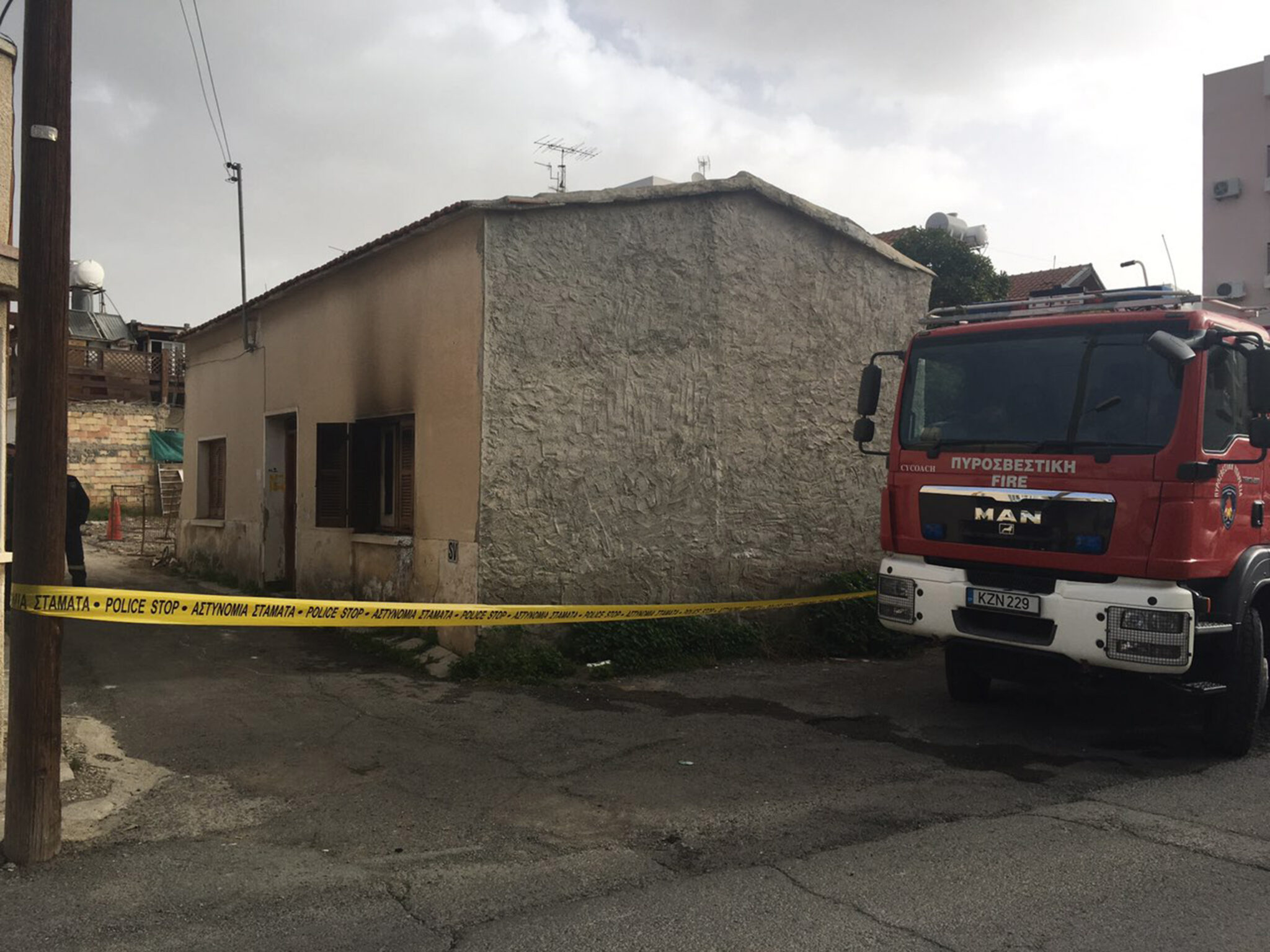 Στις φλόγες οικία σε κοινότητα της επαρχίας Λευκωσίας