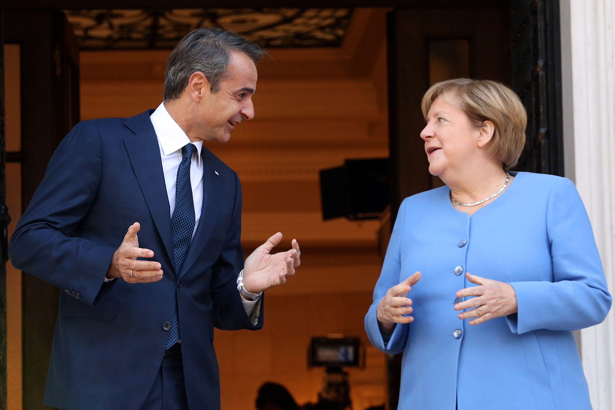 Το "αντίο" της Μέρκελ στην Ελλάδα