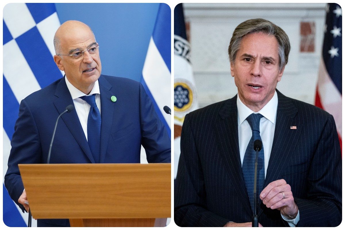 Συνάντηση Δένδια-Μπλίνκεν στην Ουάσιγκτον