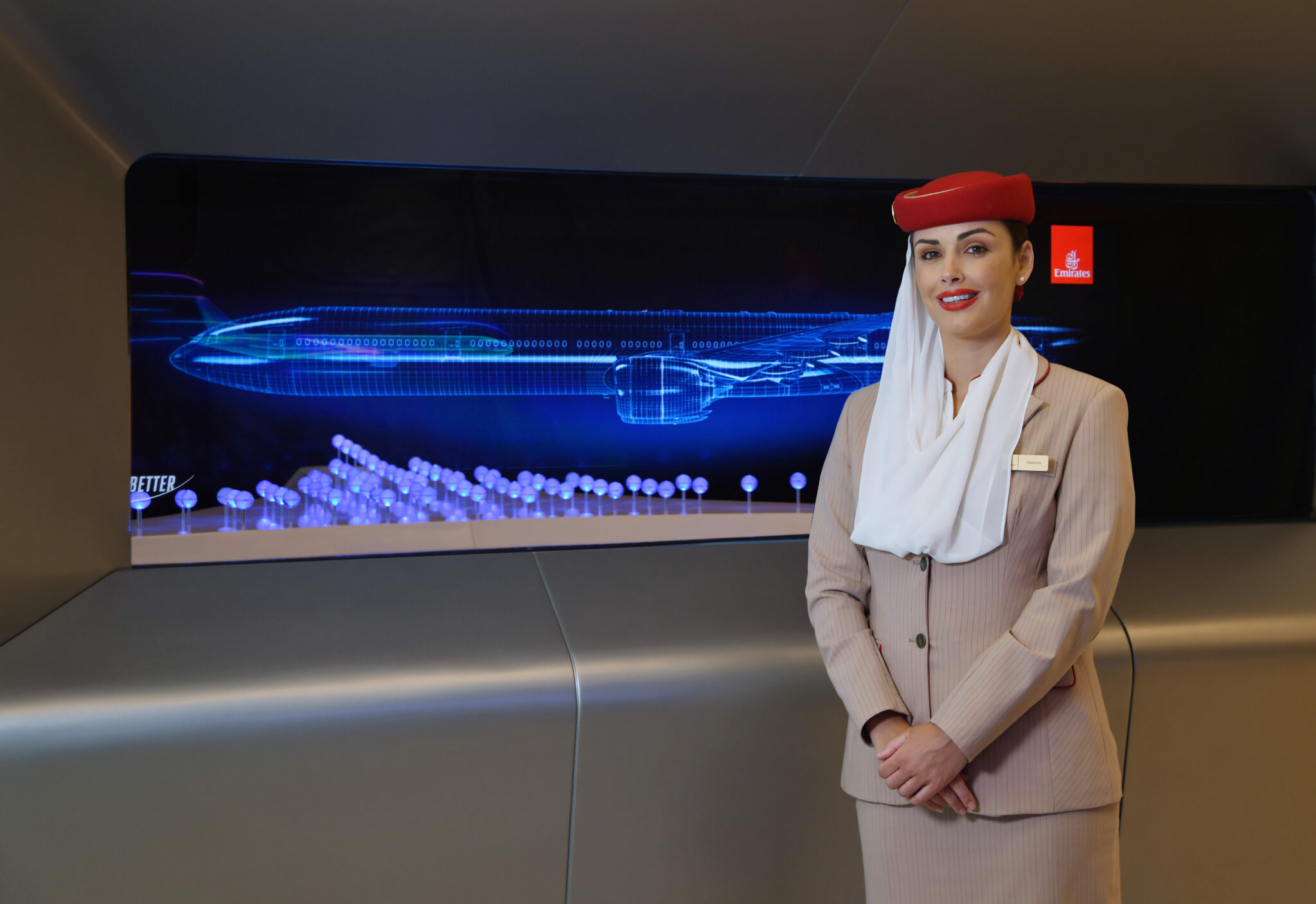 Το περίπτερο της Emirates υποδέχεται τους επισκέπτες της Expo 2020 Dubai