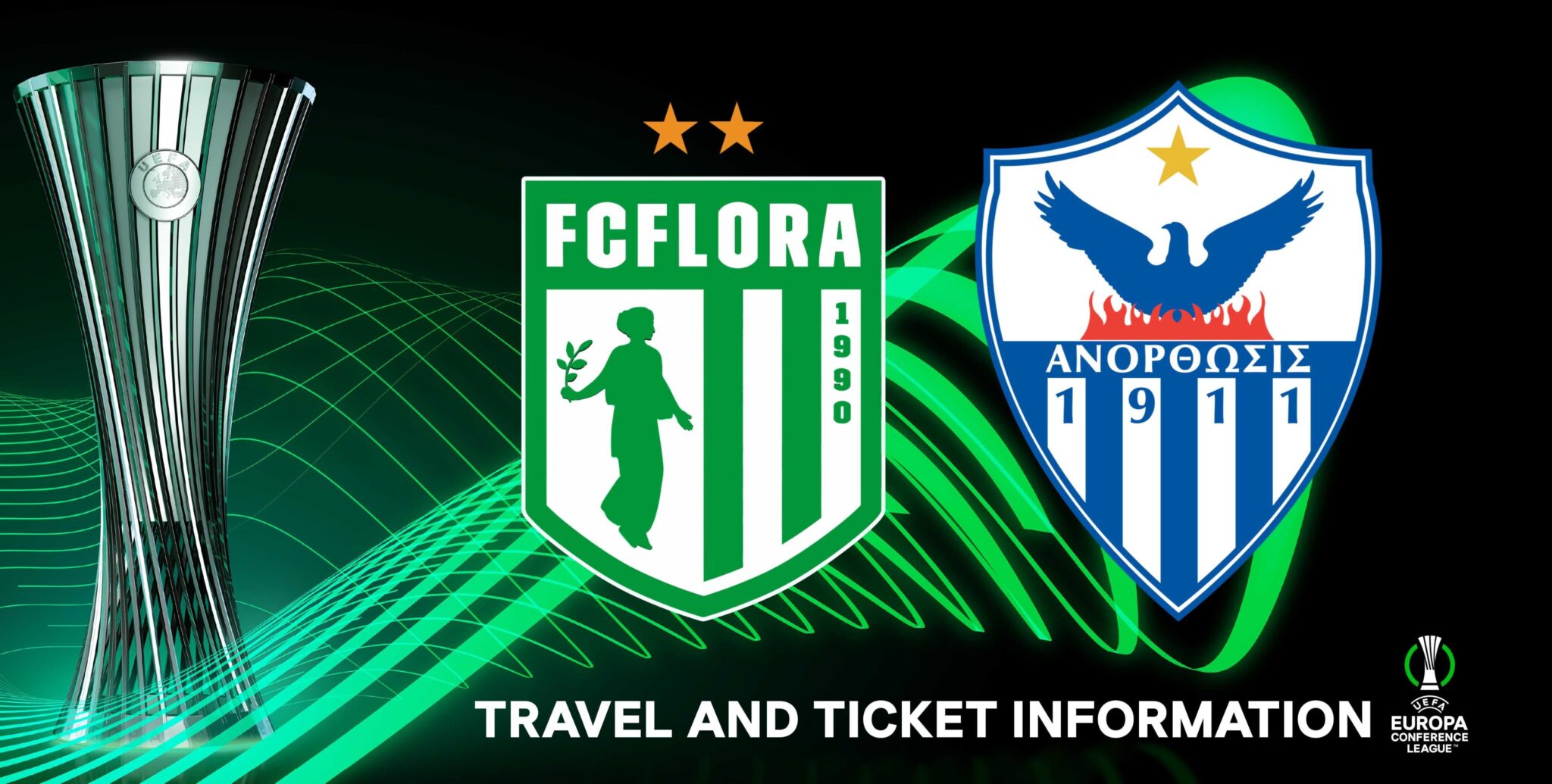 Πληροφορίες και εισιτήρια για τον αγώνα με τη Φλόρα στην Εσθονία