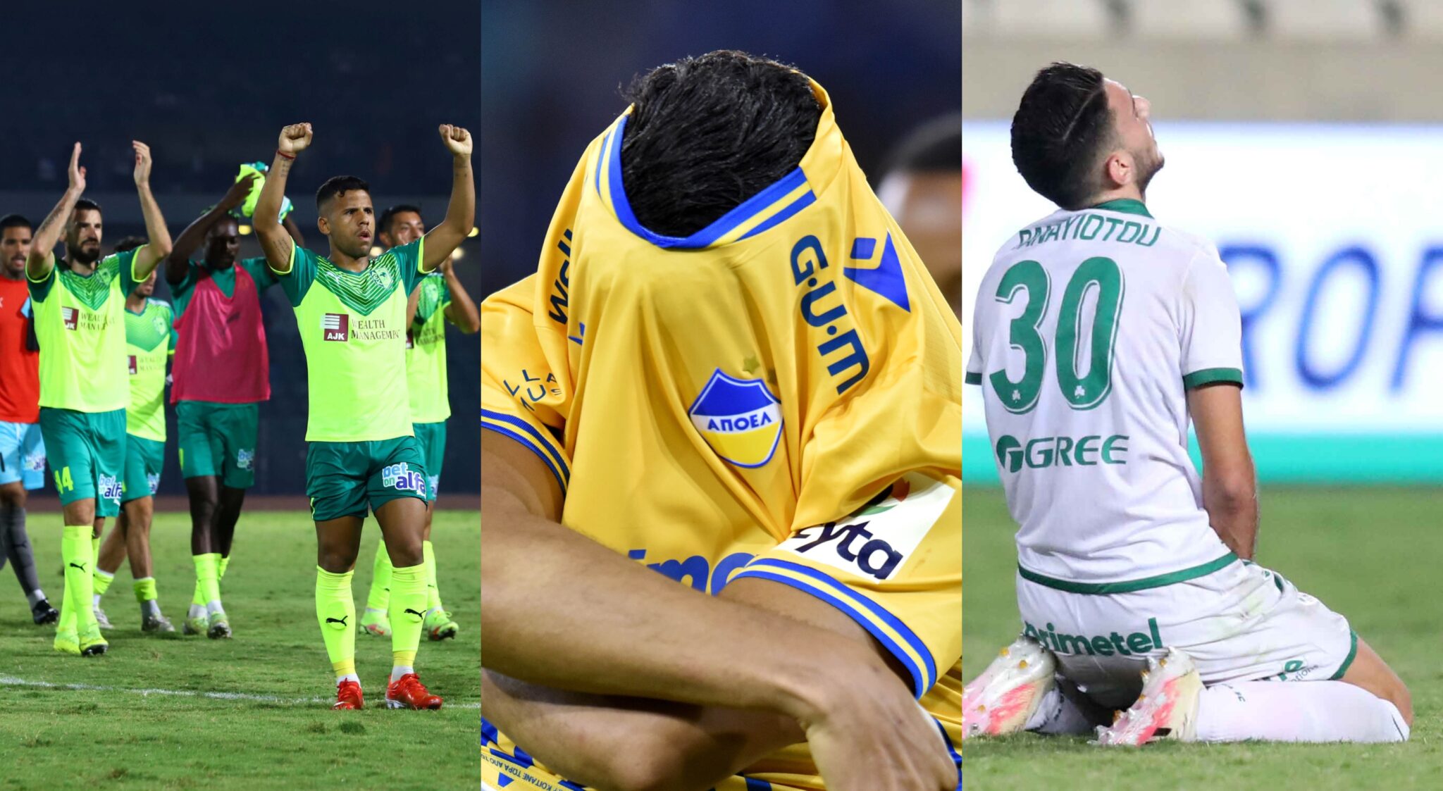 Πρωτάθλημα Cyta: «Παρέλαση» της ΑΕΚ στη Λεμεσό, «βουλιάζουν» οι αιώνιοι