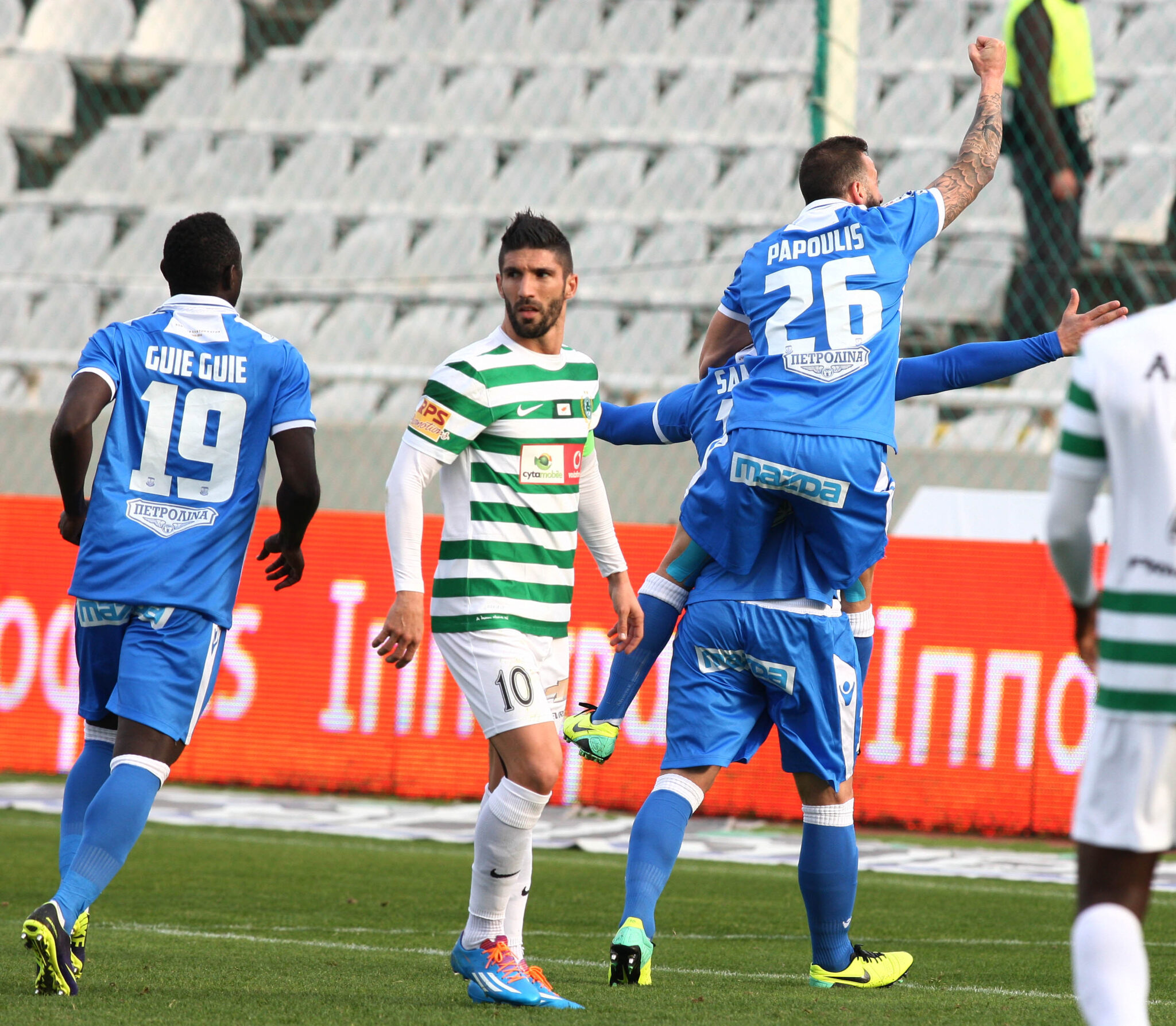 Προϊστορία: Υπεροχή του Απόλλων στο ΓΣΠ κόντρα στην Ομόνοια την τελευταία 10ετία