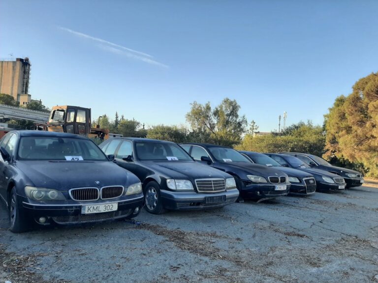 Στο "σφυρί" Υπουργικές λιμουζίνες και υπηρεσιακά οχήματα (ΒΙΝΤΕΟ)