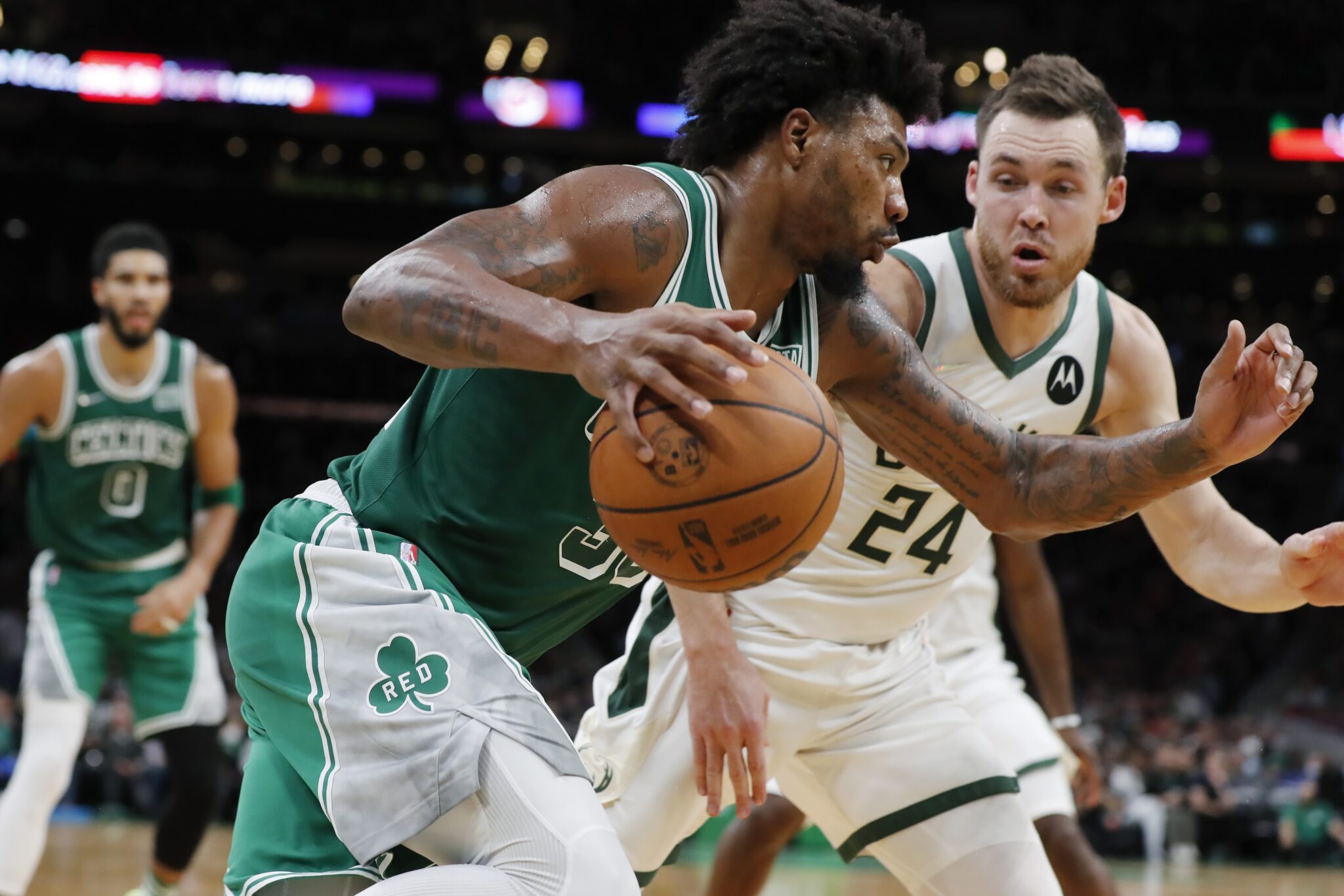 Πάλεψαν στη Βοστώνη αλλά έχασαν χωρίς Γιάννη οι Μπακς (BINTEO)