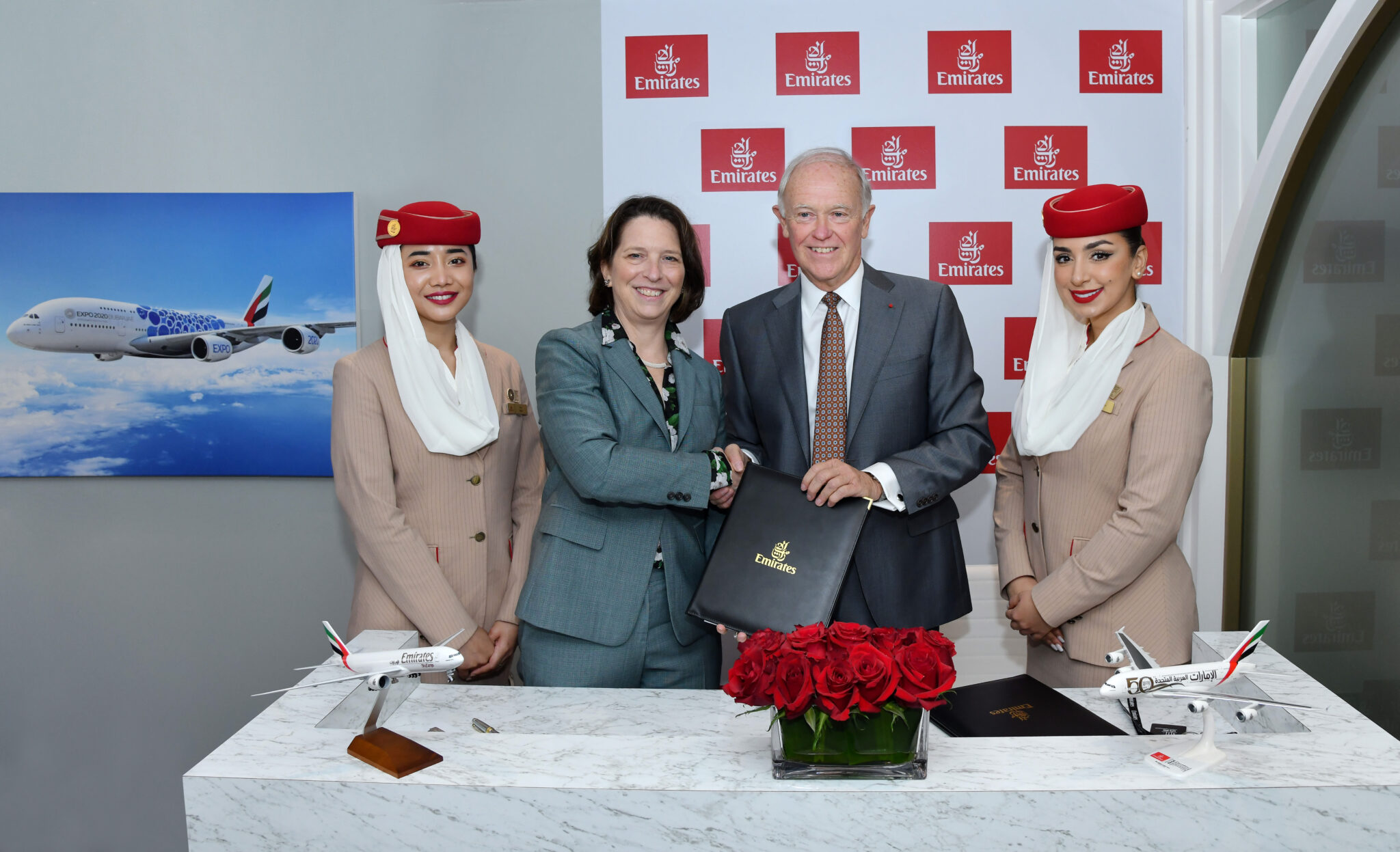 Η Emirates και η GE Aviation δεσμεύτηκαν να κάνουν δοκιμαστική πτήση