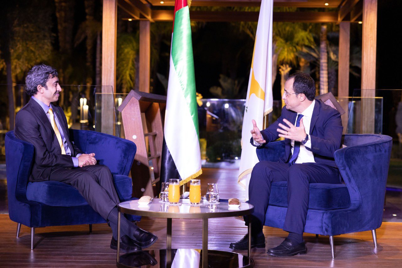 Αναβαθμίζονται οι σχέσεις Κύπρου-Εμιράτων, ετοιμάζει επίσκεψη ο Αναστασιάδης