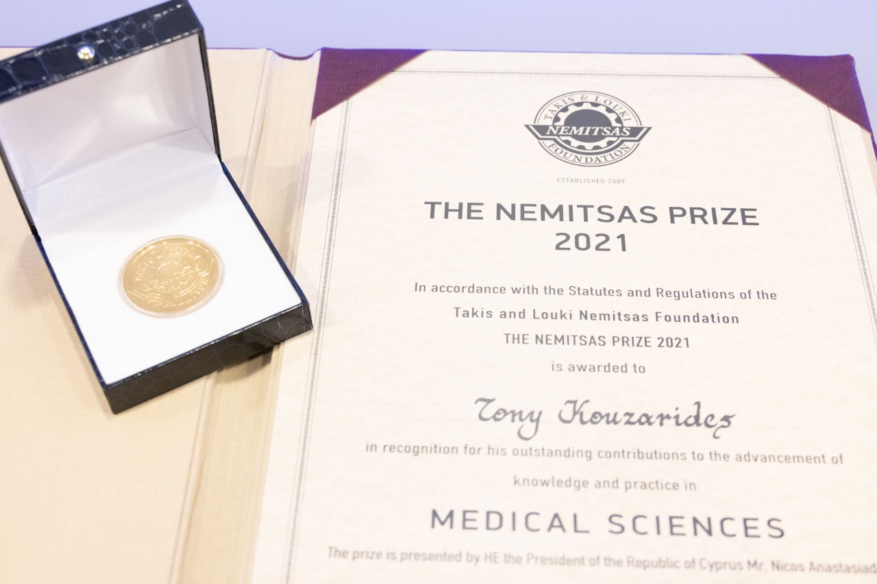 Ο καθηγητής που τιμήθηκε με το βραβείο «NEMITSAS 2021»