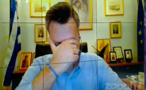 Δάκρυσε on air βουλευτής της ΝΔ για τους γονείς του που νοσούν από κορωνοϊό
