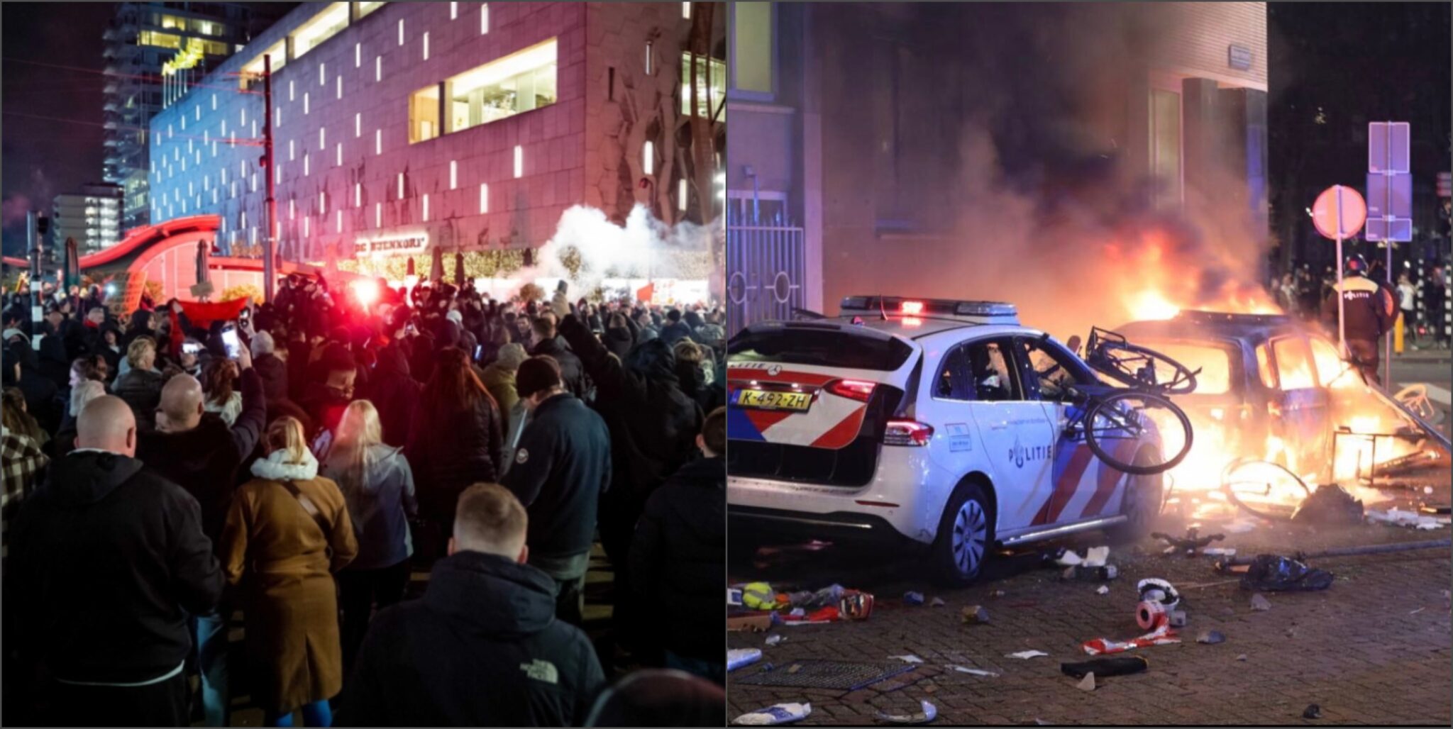 Χάος σε διαμαρτυρία κατά των μέτρων στην Ολλανδία, πυροβολισμοί και τραυματίες