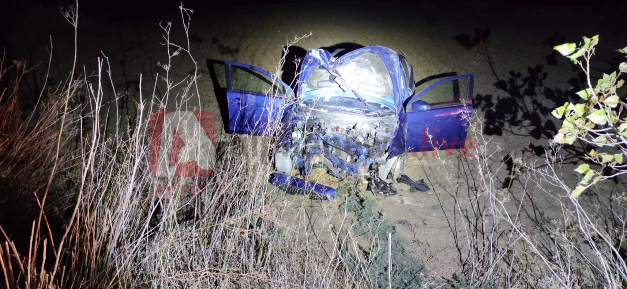 "Έσβησε" μέσα στα συντρίμμια του οχήματός του μετά από τρελή πορεία ο Χρύσης