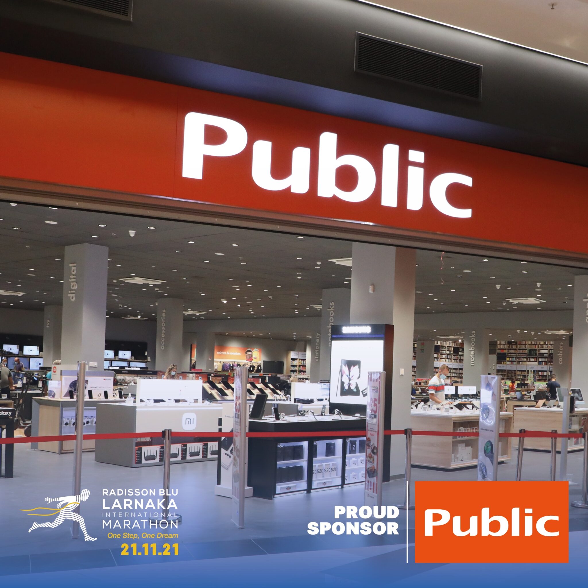 Τα PUBLIC στο πλευρό του Radisson Blu Διεθνή Μαραθωνίου Λάρνακας