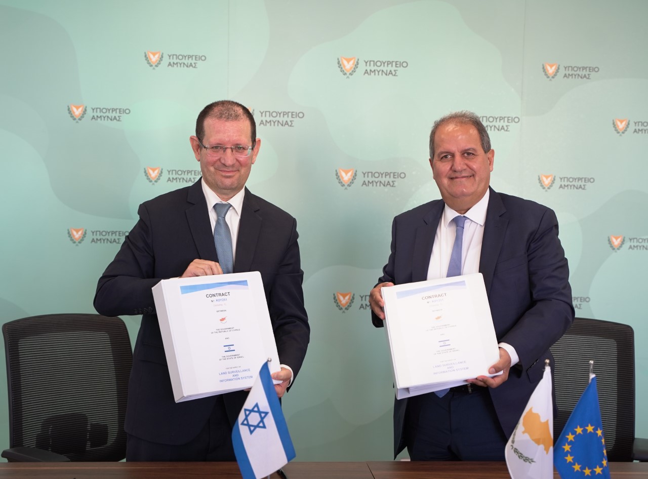 Διακρατική συμφωνία με το Ισραήλ για σύστημα επιτήρησης της πράσινης γραμμής