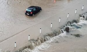 Η επαρχία Λευκωσίας στο επίκεντρο των έντονων καιρικών φαινομένων