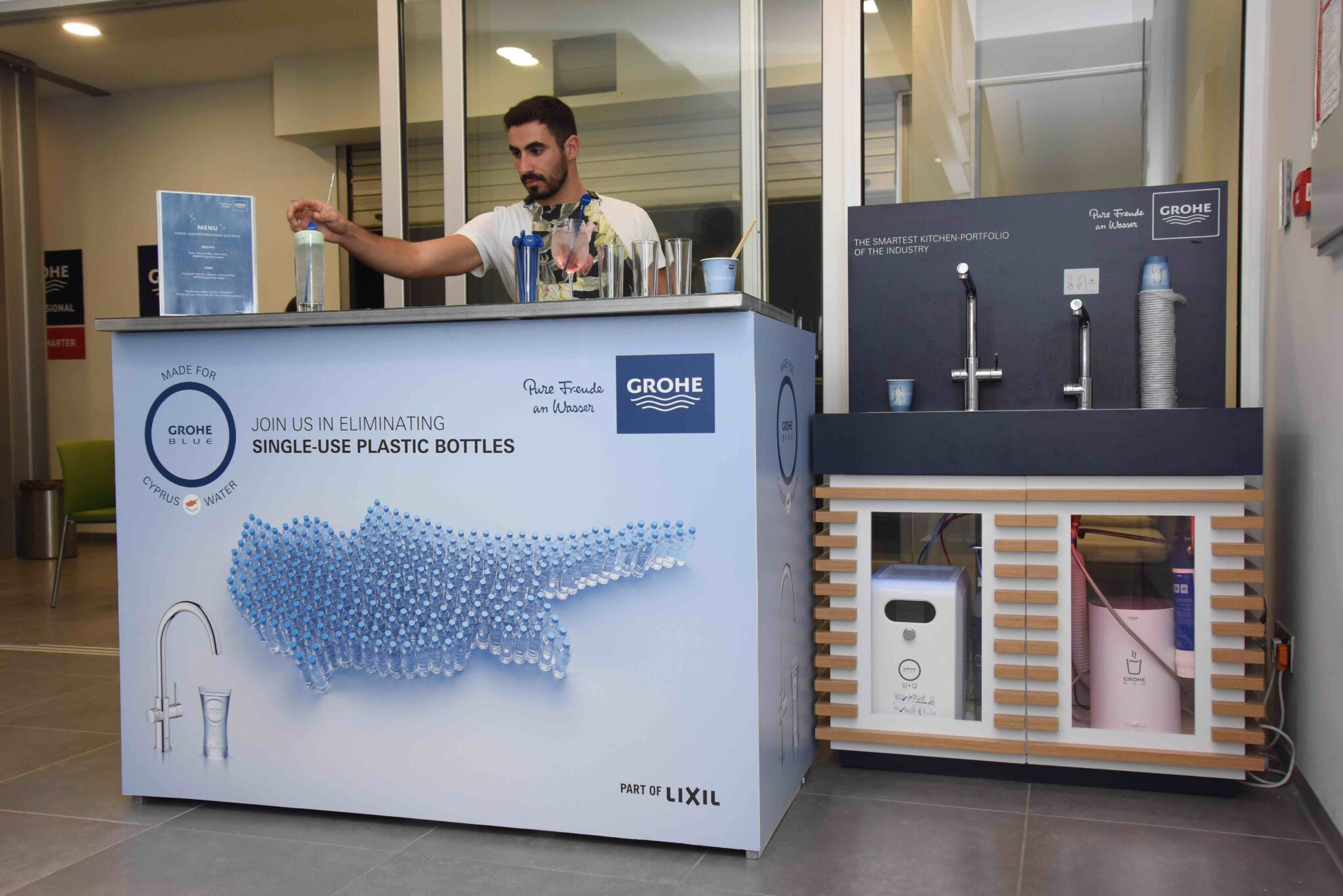 GROHE BLUE Όσο πιο τοπικό γίνεται, προσαρμοσμένο στο γούστο σας