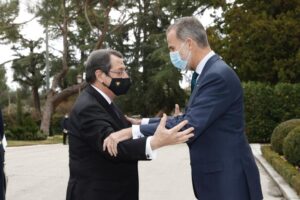 Ενημέρωσε τον Σάντσεθ για τις τουρκικές προκλήσεις ο Πρόεδρος Aναστασιάδης