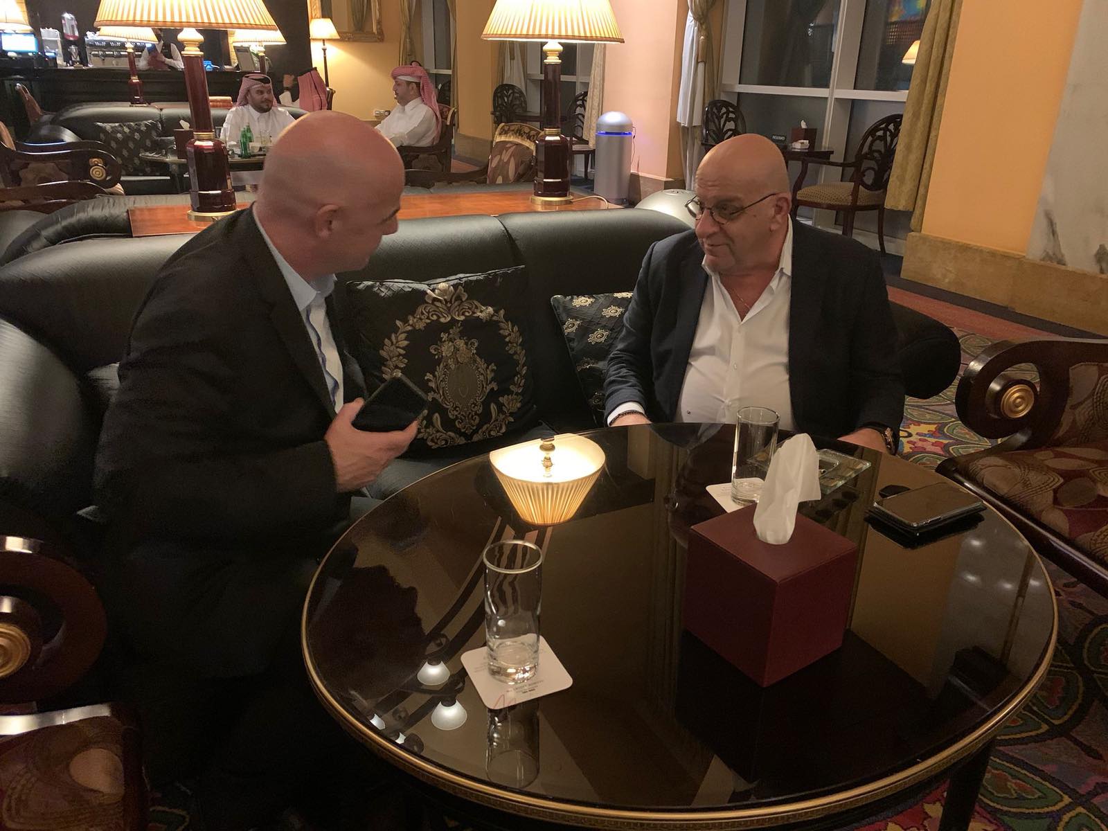 Συνάντηση Κούμα – Ινφαντίνο για τρέχοντα και περιφερειακά θέματα