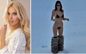 Ποιος έπεισε την Κένταλ να βγει ημίγυμνη στο χιόνι; Έτοιμη και η Καινούργιου