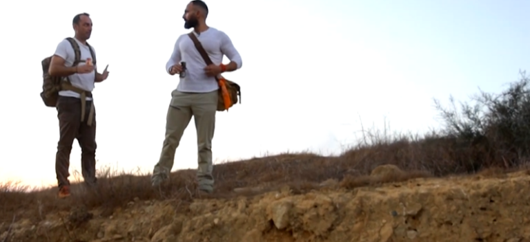 Ο Μαρίνος Κλεάνθους σε μια ανατρεπτική πεζοπορία στην Ορούντα