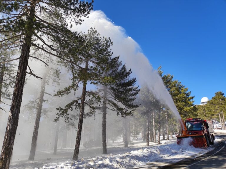Ρεκόρ πενταετίας σε χαμηλές θερμοκρασίες, έφτασε -10°C στο Τρόοδος (ΒΙΝΤΕΟ)