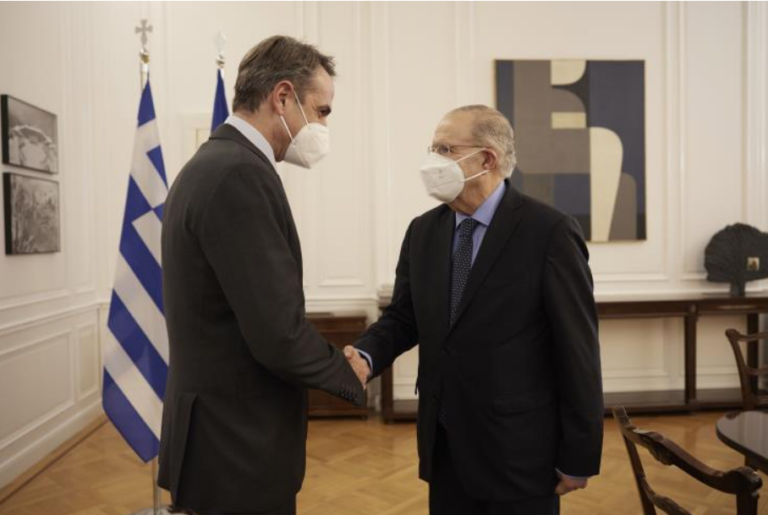 To Κυπριακό και η επιθετική ρητορική Τουρκίας στη συνάντηση Μητσοτάκη-Κασουλίδη