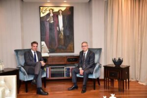 Στο Μαξίμου για να λάβει τις ευχές Μητσοτάκη την Παρασκευή ο Αβέρωφ