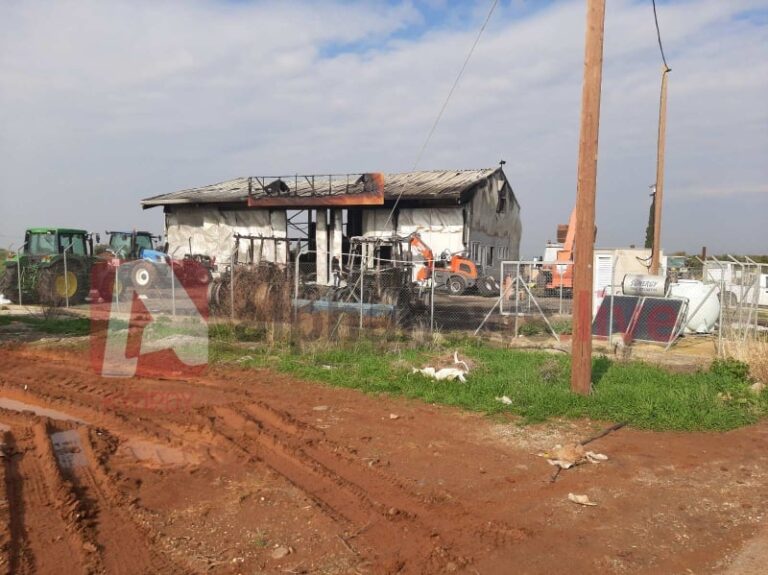 Εμπρησμός "πίσω" από τη φωτιά που κατέστρεψε μηχανουργείο στην Περιστερώνα