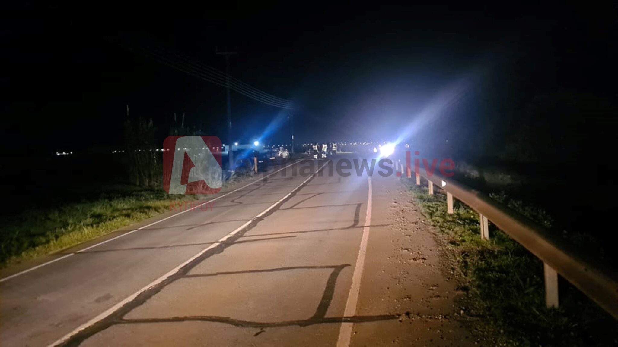 Δεν υπήρχε φωτισμός στον δρόμο όπου ξεψύχησε ο 30χρονος ποδηλάτης (ΒΙΝΤΕΟ)