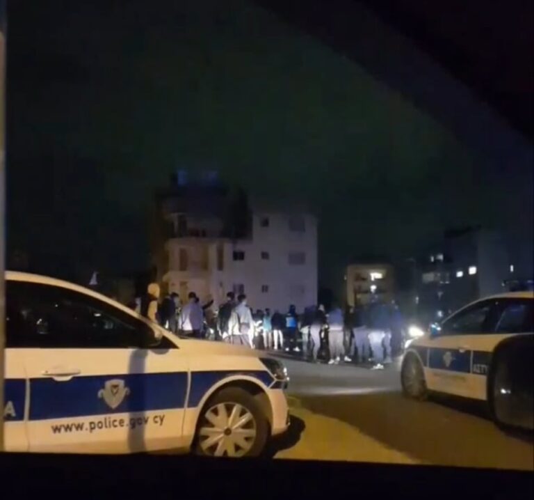ΦΩΤΟ: Δύο οι άγριες συμπλοκές στη Λευκωσία που έθεσαν σε συναγερμό τις Αρχές