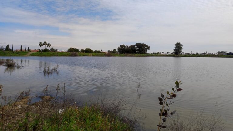 Λίμνη Μαγκλή: "Φούσκωσαν" τα νερά μετά τις βροχοπτώσεις των τελευταίων εβδομάδων