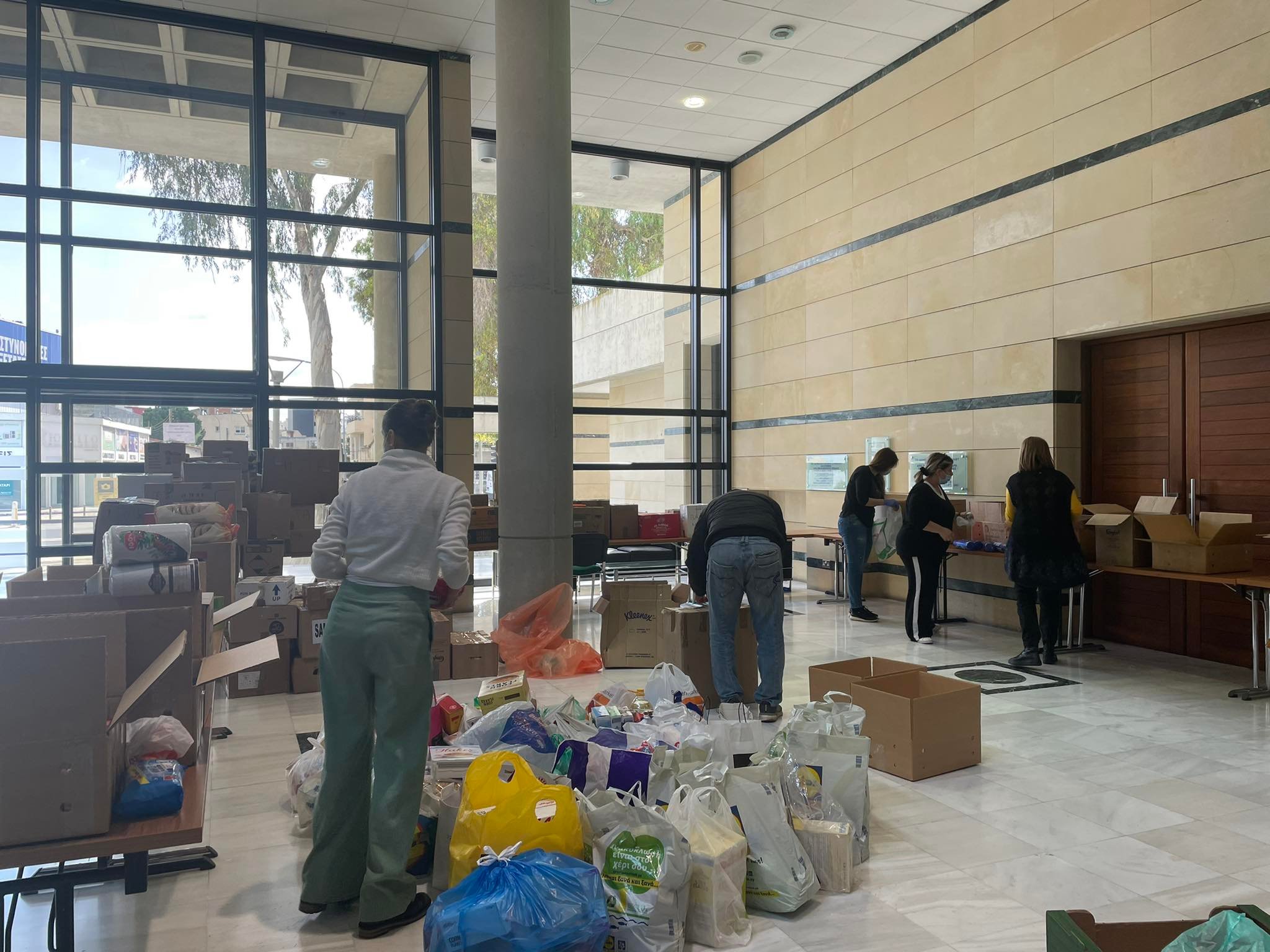 Μήνυμα αλληλεγγύης και στήριξης στον Ουκρανικό λαό από τους Κύπριους (BINTEO)