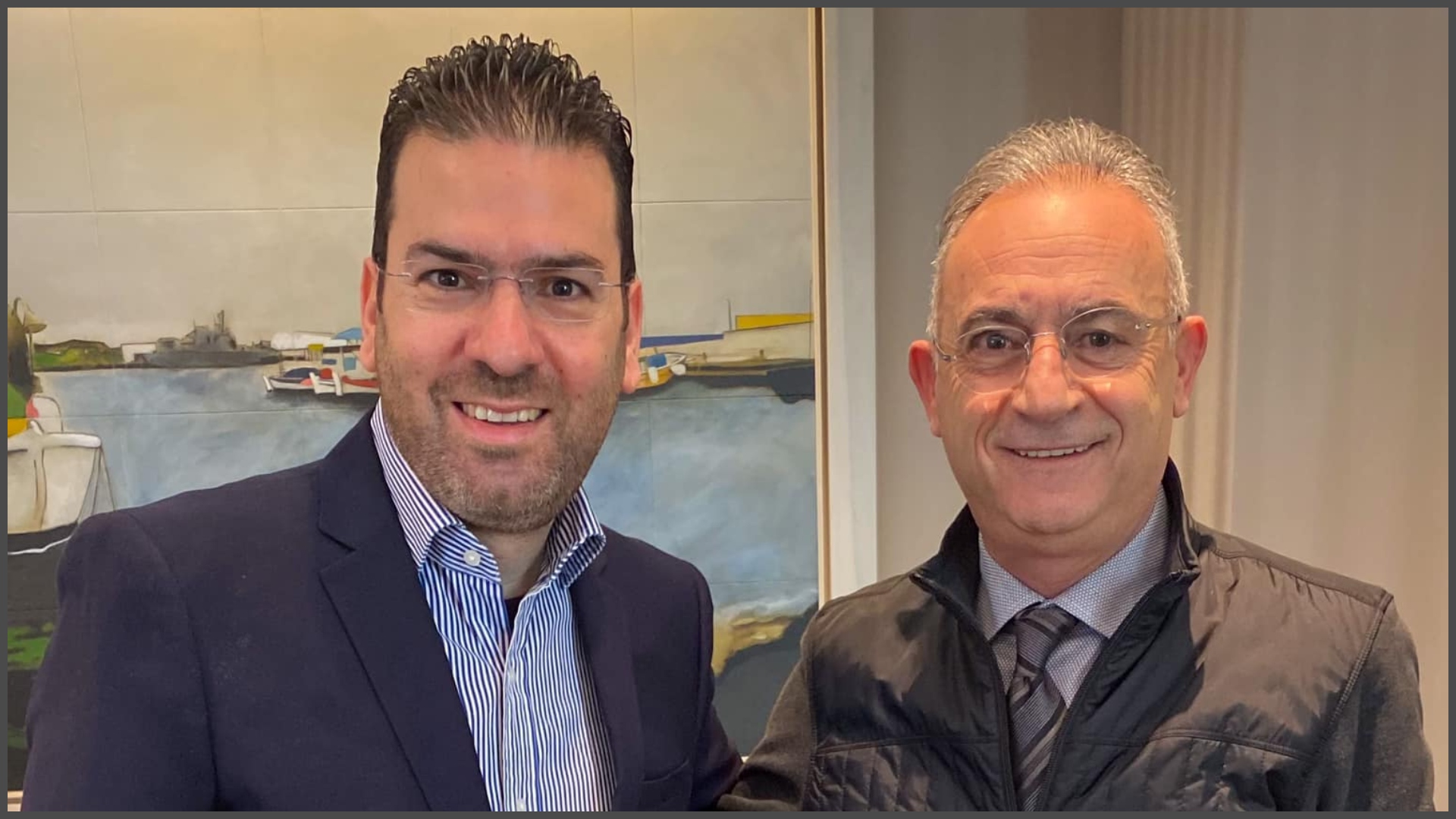 ΦΩΤΟ: Στην Πινδάρου ο Ευθύμιος Δίπλαρος μετά την επιστροφή του από την Γερμανία