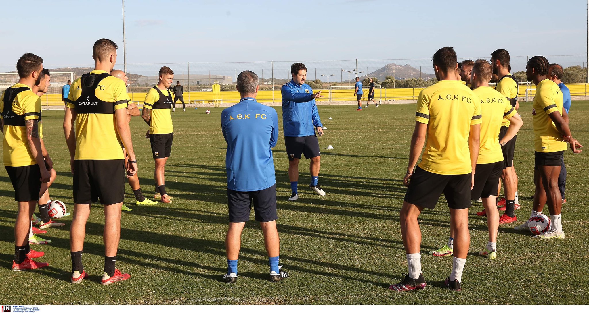 Προπονήθηκε ο Γκαρσία, ατομικό ο Αραούχο στην ΑΕΚ