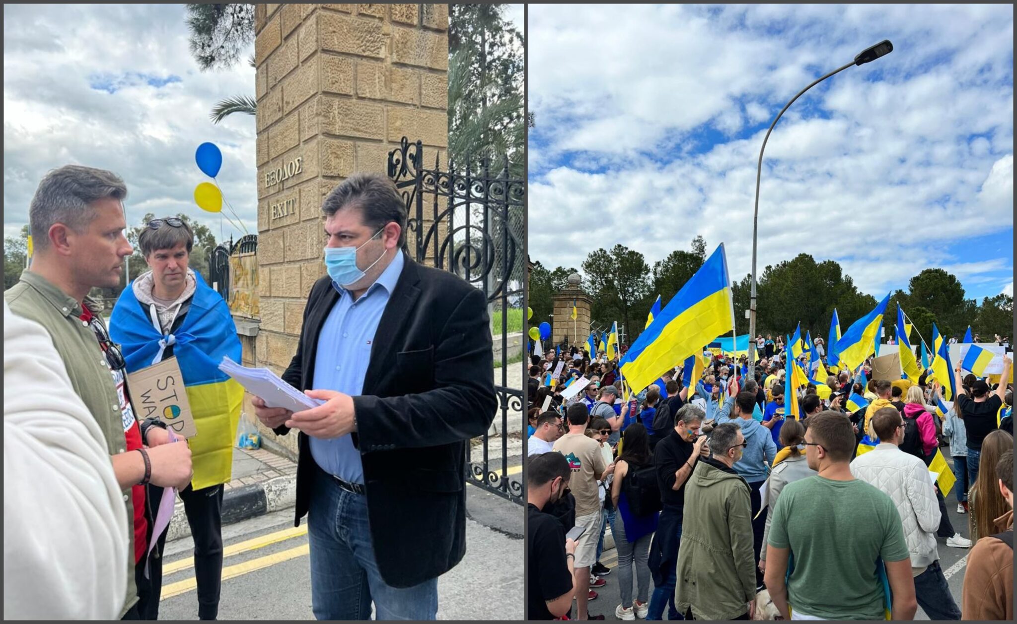 Ουκρανική κοινότητα: Ζητά από Αναστασιάδη υποστήριξη για κυρώσεις κατά Ρωσίας