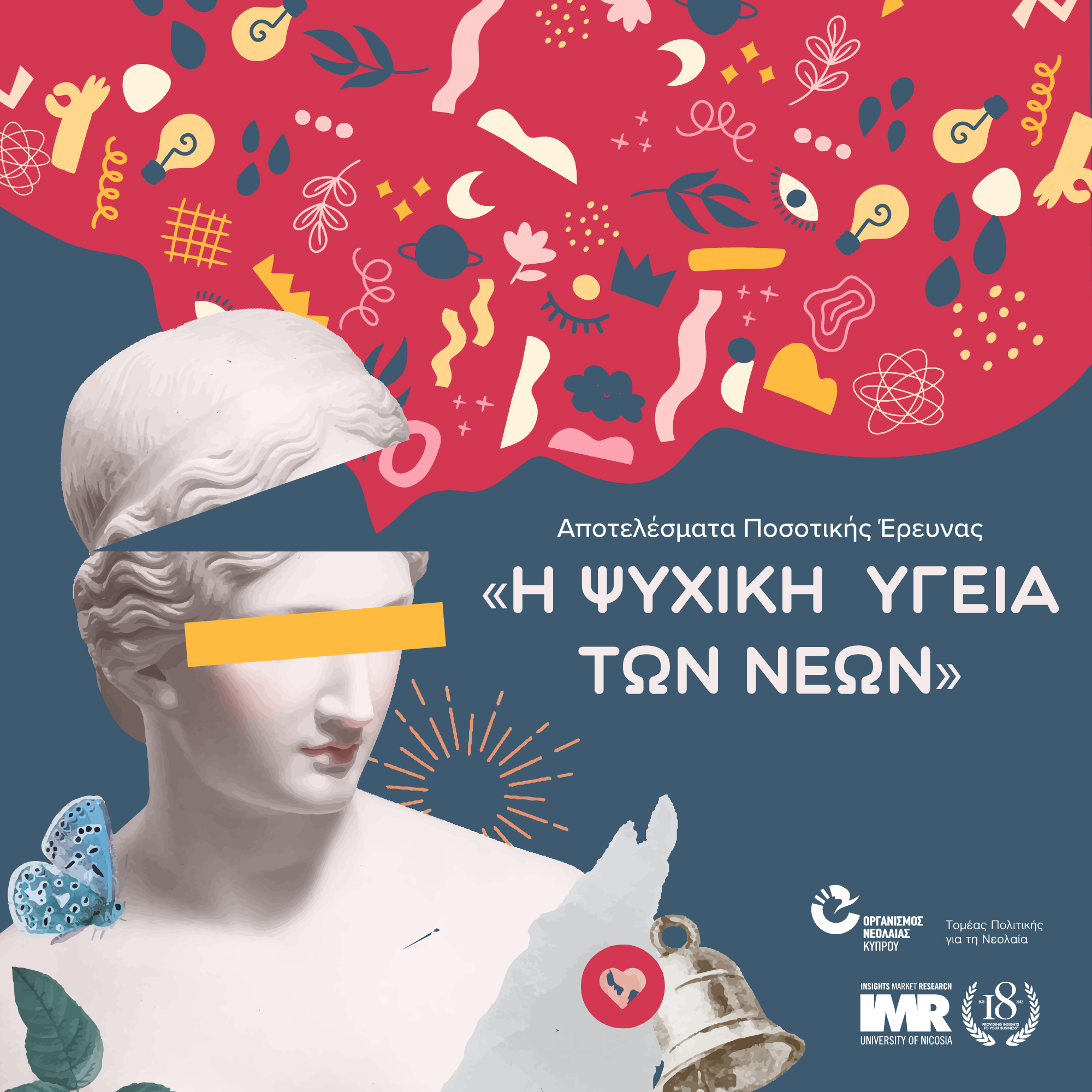 Αποτελέσματα ποσοτικής έρευνας για τη ψυχική υγεία των νέων