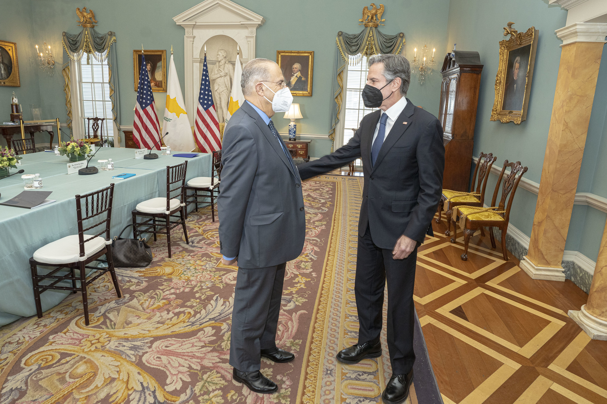 Την πρόταση του ΠτΔ για τα Βαρώσια μετέφερε στον Μπλίνκεν ο Κασουλίδης