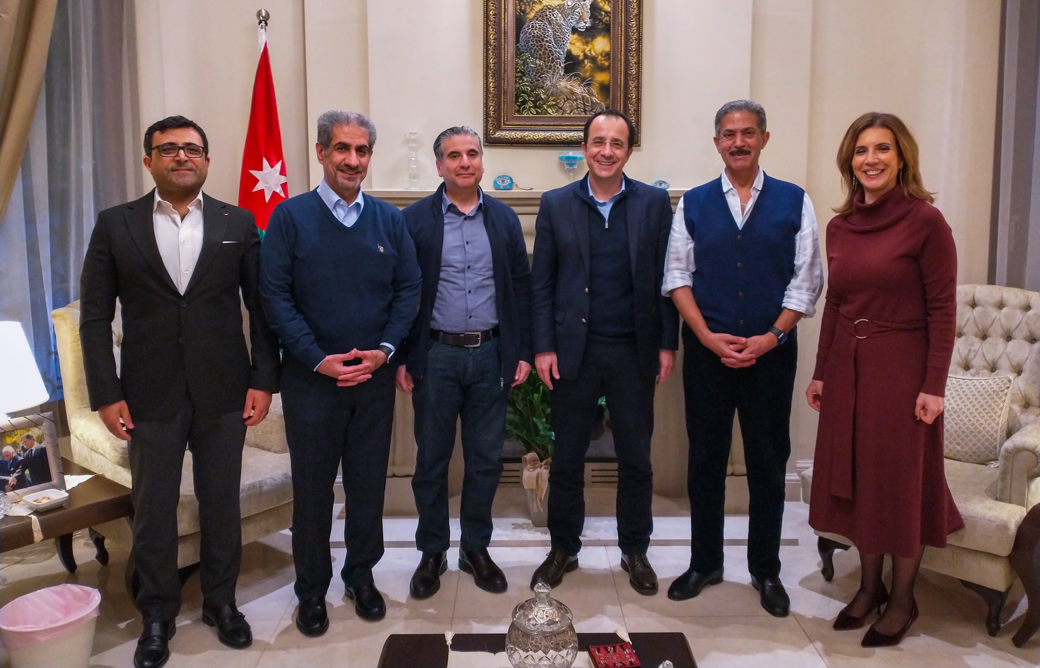 Με Πρέσβεις αραβικών κρατών συναντήθηκε ο Χριστοδουλίδης