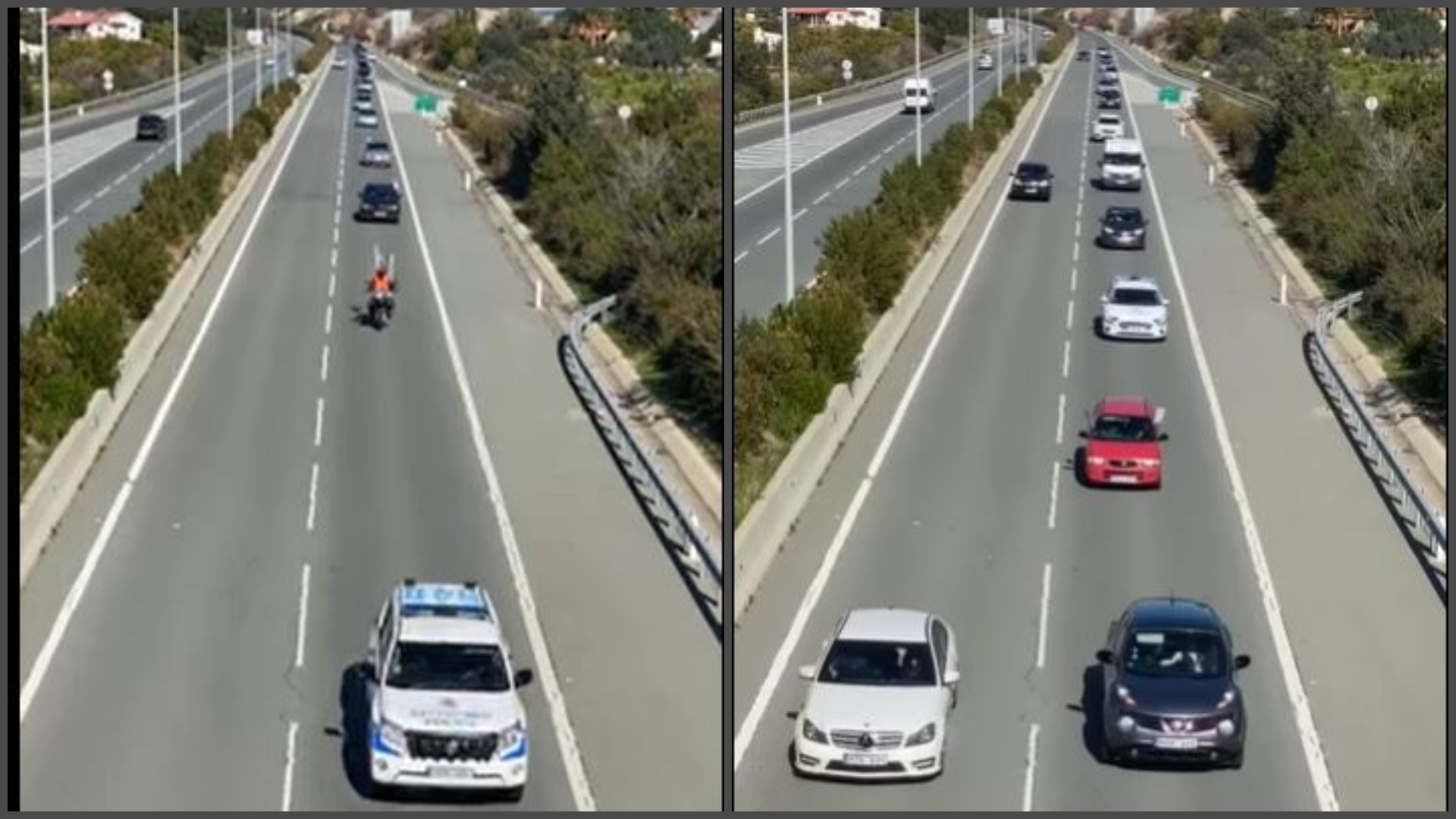 ΒΙΝΤΕΟ: Παρέλυσε την κυκλοφορία στη Λευκωσία το κυπριακό "Κομβόι Ελευθερίας"