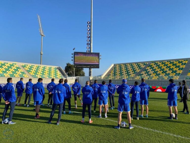 Ολοκληρώνεται η προετοιμασία της Εθνικής μας για τον αγώνα με την Εσθονία