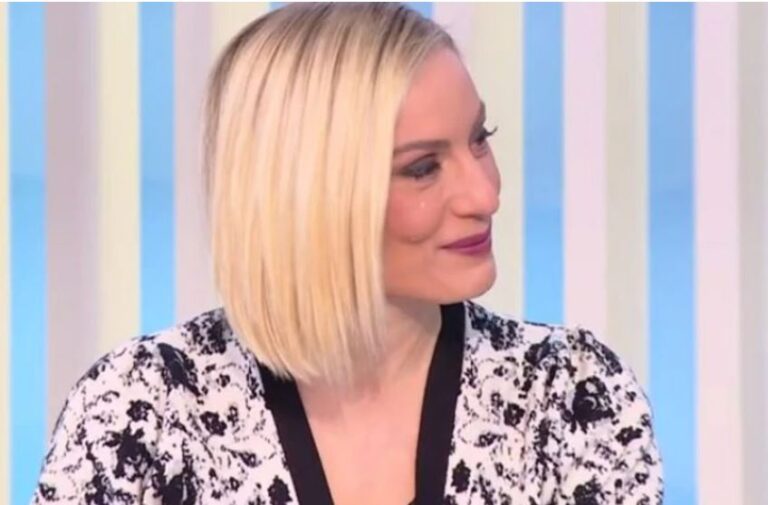 Η Ελεονώρα Μελέτη με τρεμάμενη φωνή λύγισε στον τηλεοπτικό αέρα