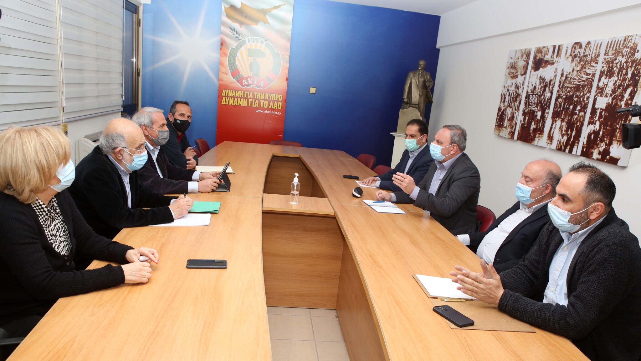 Στη συνέχιση του διαλόγου για τις Προεδρικές συμφώνησαν ΑΚΕΛ και Οικολόγοι