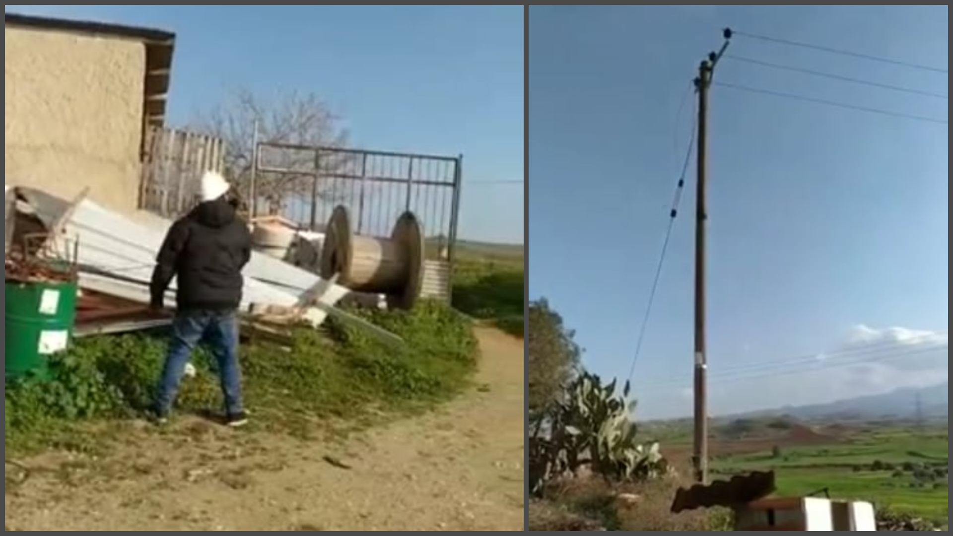 Στο σκοτάδι 22 περιοχές στη Λευκωσία: Ξεριζώθηκαν πάσσαλοι από τους ανέμους