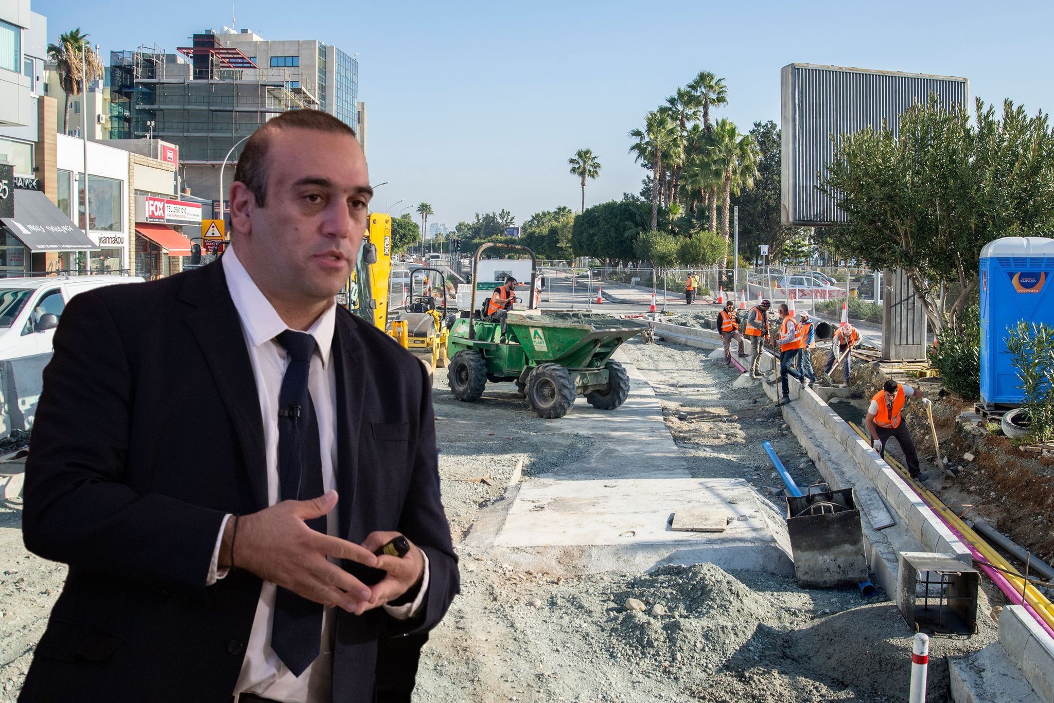 Δέκα μήνες κλειστή η μια πλευρά του αυτοκινητόδρομου παρά τη Βιομηχανική Ιδαλίου