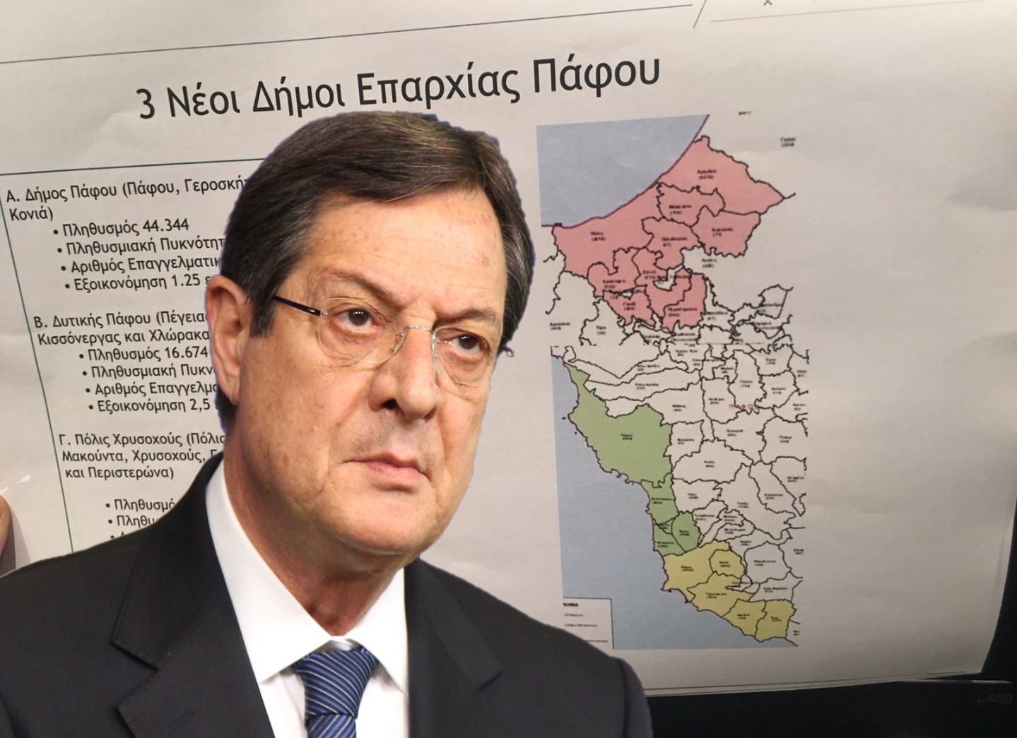 Δεν συμφωνεί ο ΠτΔ με το νέο Δήμο Ακάμα και ανέπεμψε τα νομοσχέδια για την ΤΑ