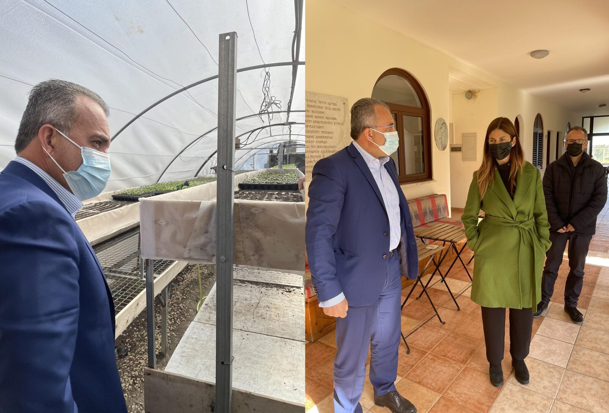 Επίσκεψη Υπ. Υγείας στη Θεραπευτική Κοινότητα Απεξάρτησης "Αγία Σκέπη" (ΦΩΤΟ)